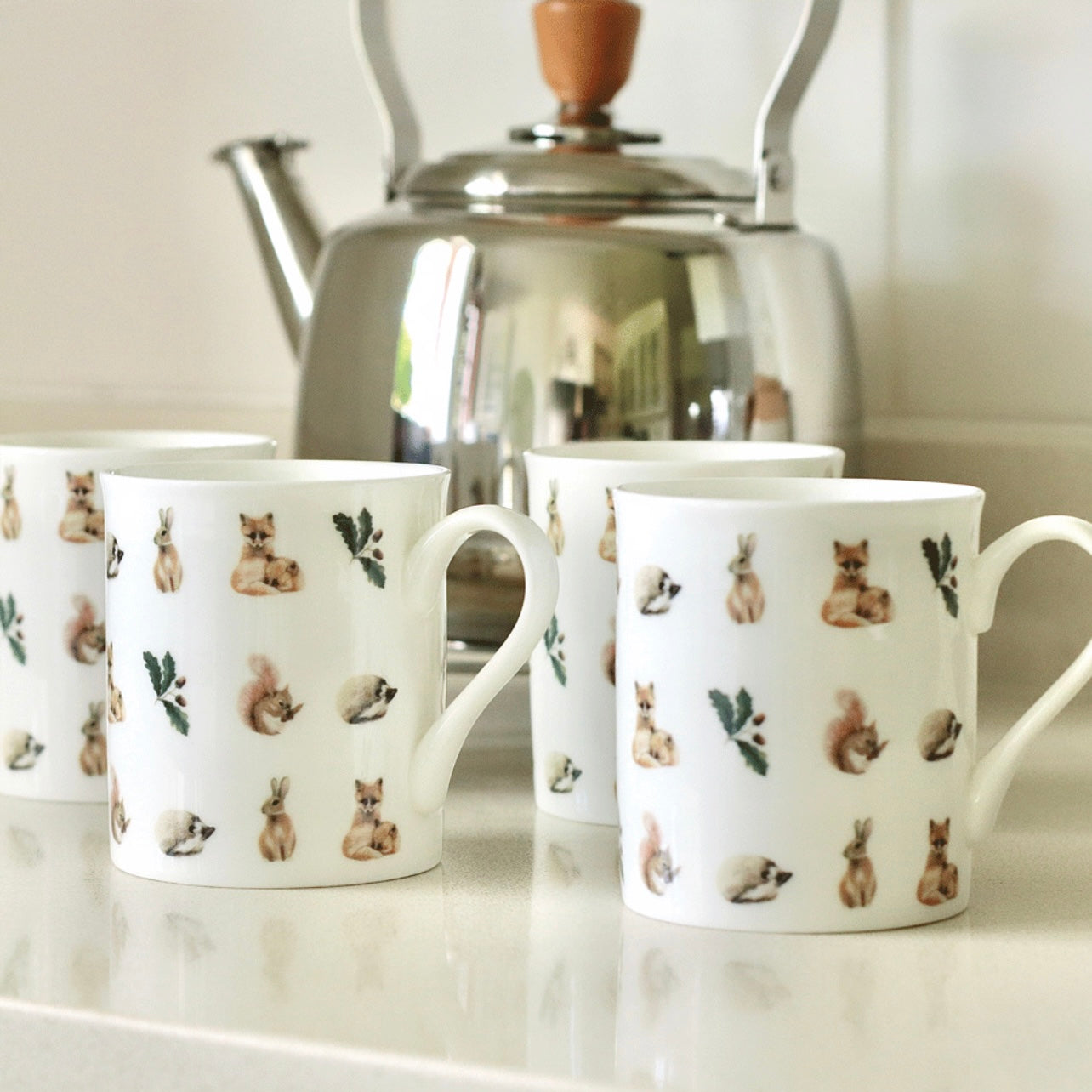 Woodland Fine Bone China Mug