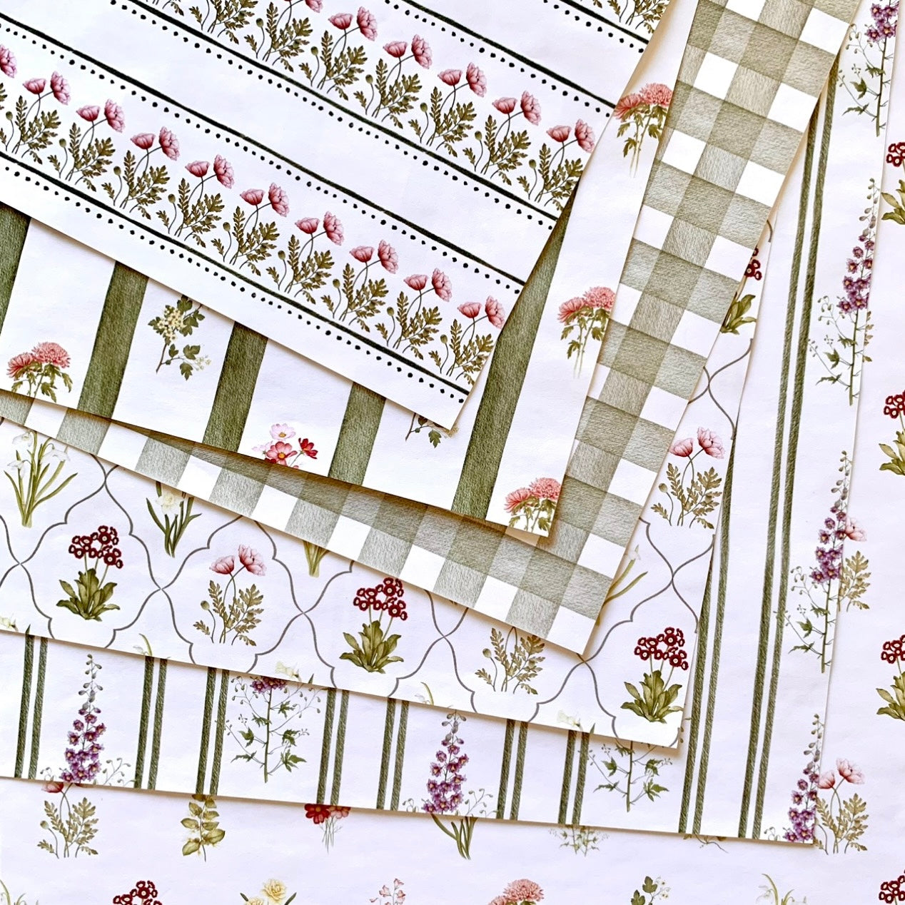 Floral Paper Pad