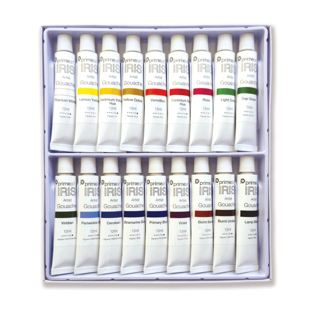 PAINT PrimeArt Iris Gouache Set