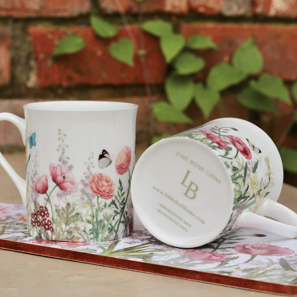 English Garden Fine Bone China Mug