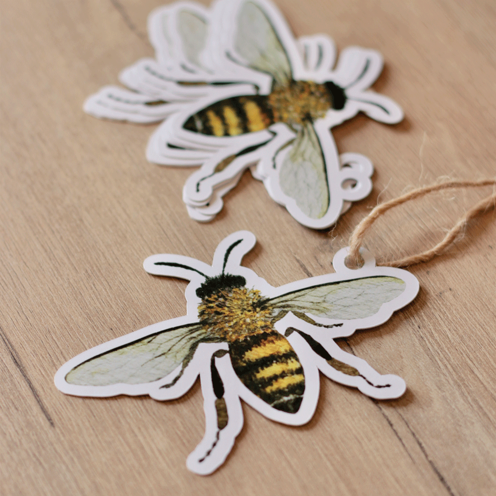 Bees Gift Tags (set of 8)