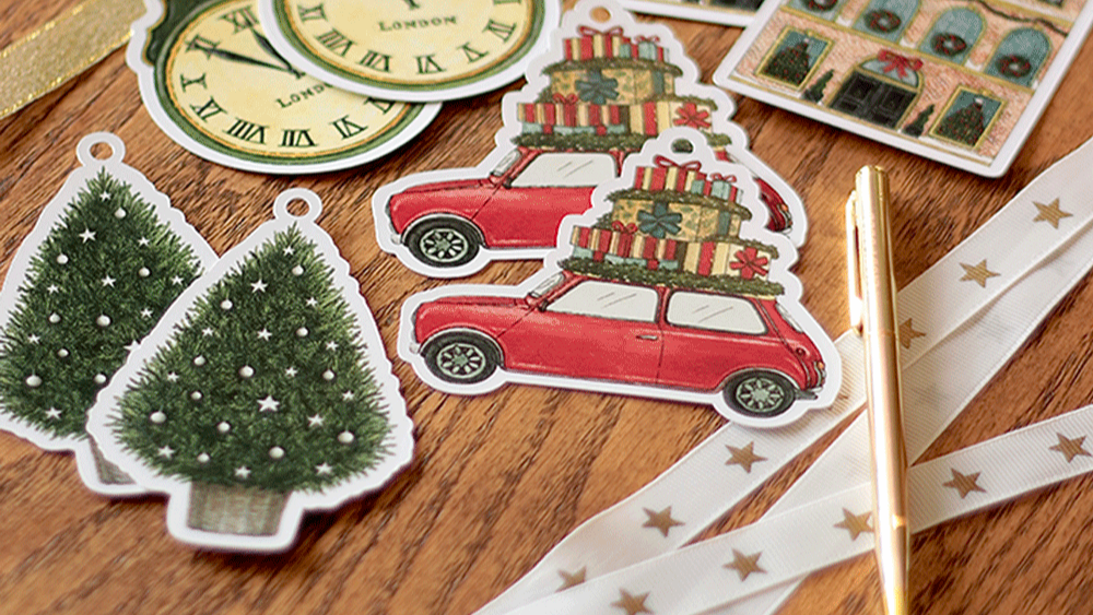 London Christmas Gift Tags (set of 8)