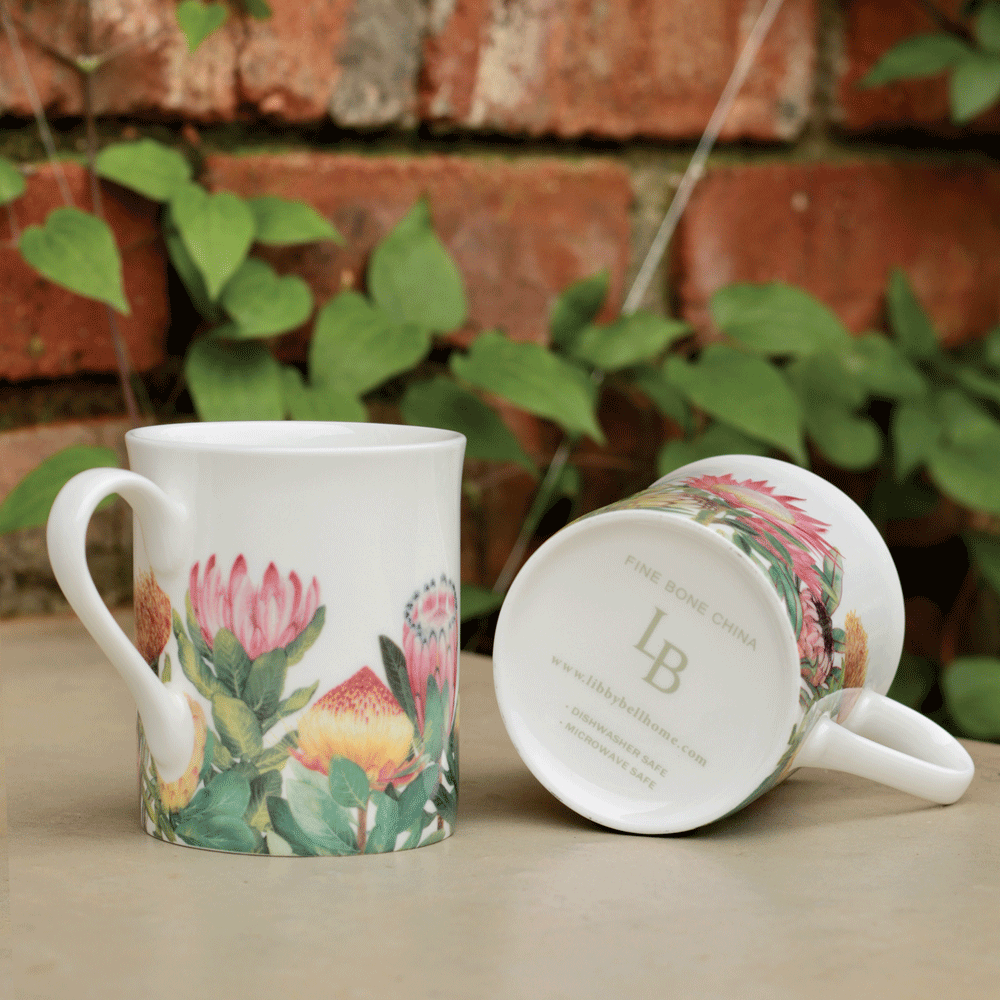 Protea Fine Bone China Mug