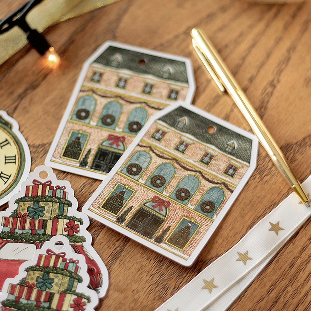 London Christmas Gift Tags (set of 8)