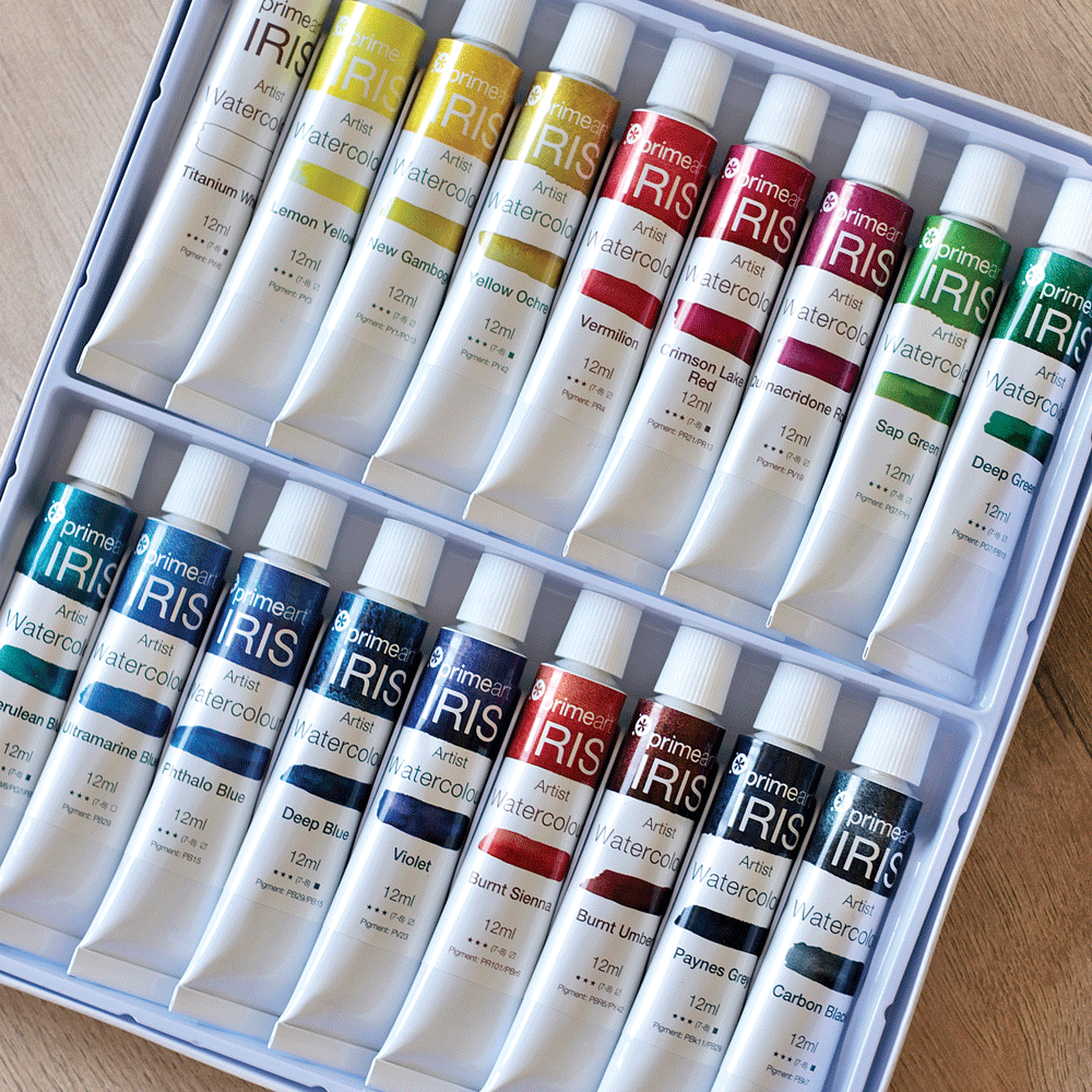 PAINT PrimeArt Iris Watercolour Sets