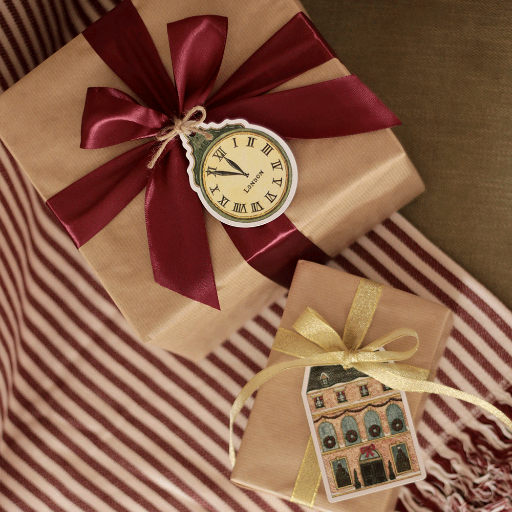 London Christmas Gift Tags (set of 8)
