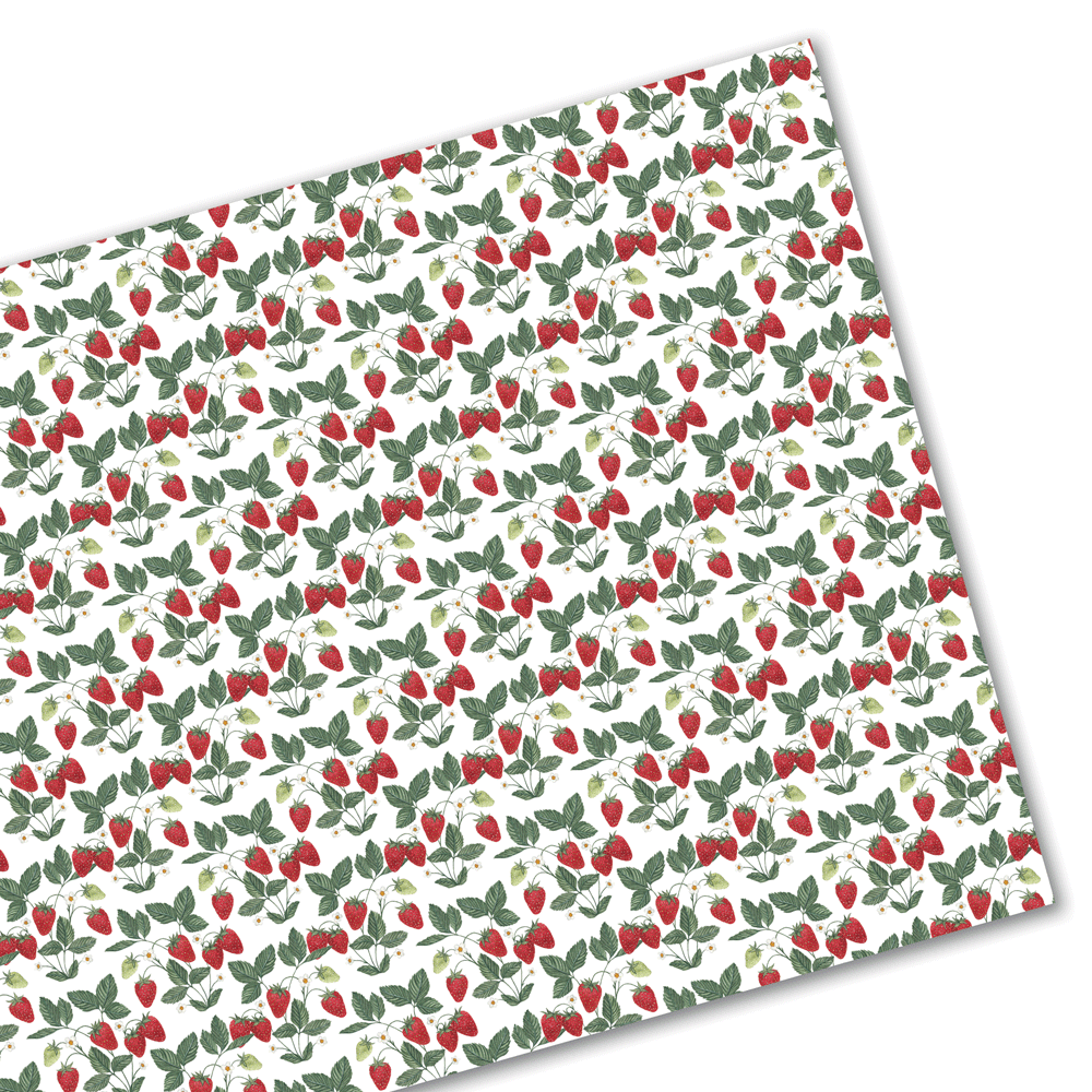 Wrapping Paper - Strawberries