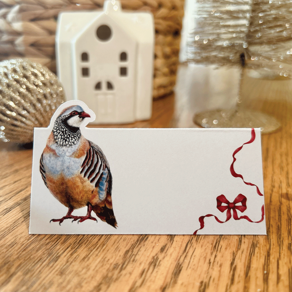 Partridge Place Name Cards