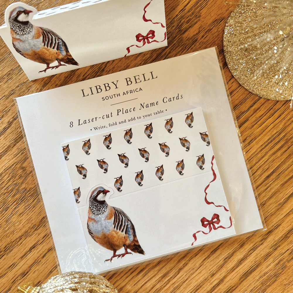Partridge Place Name Cards