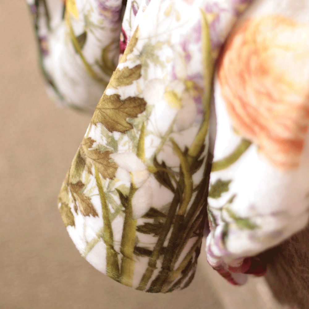 English Country Garden Luxe Blanket