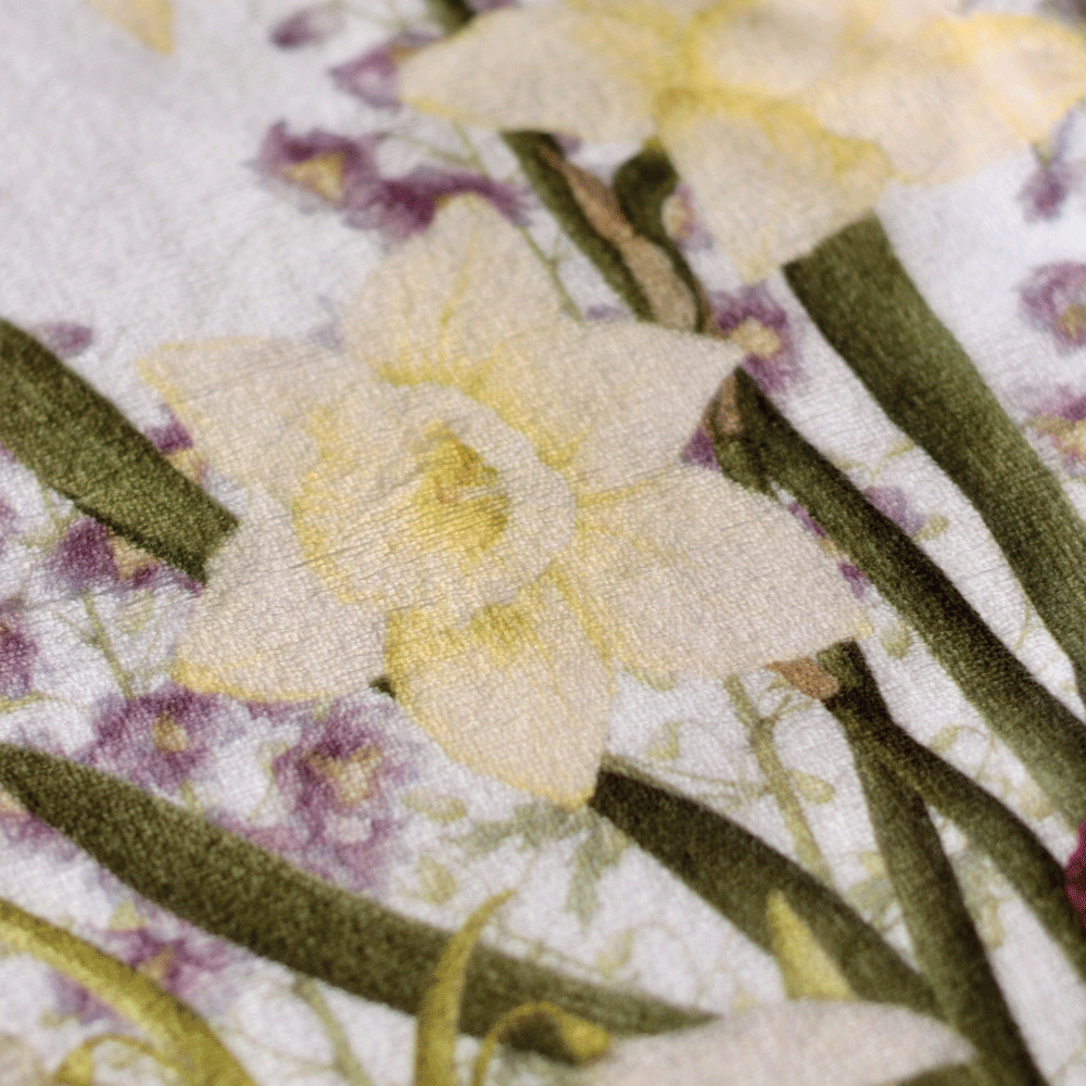 English Country Garden Luxe Blanket