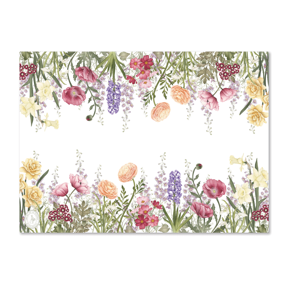 English Country Garden Luxe Sheep's Fleece Blanket Throw - Medium *PRE-ORDER*