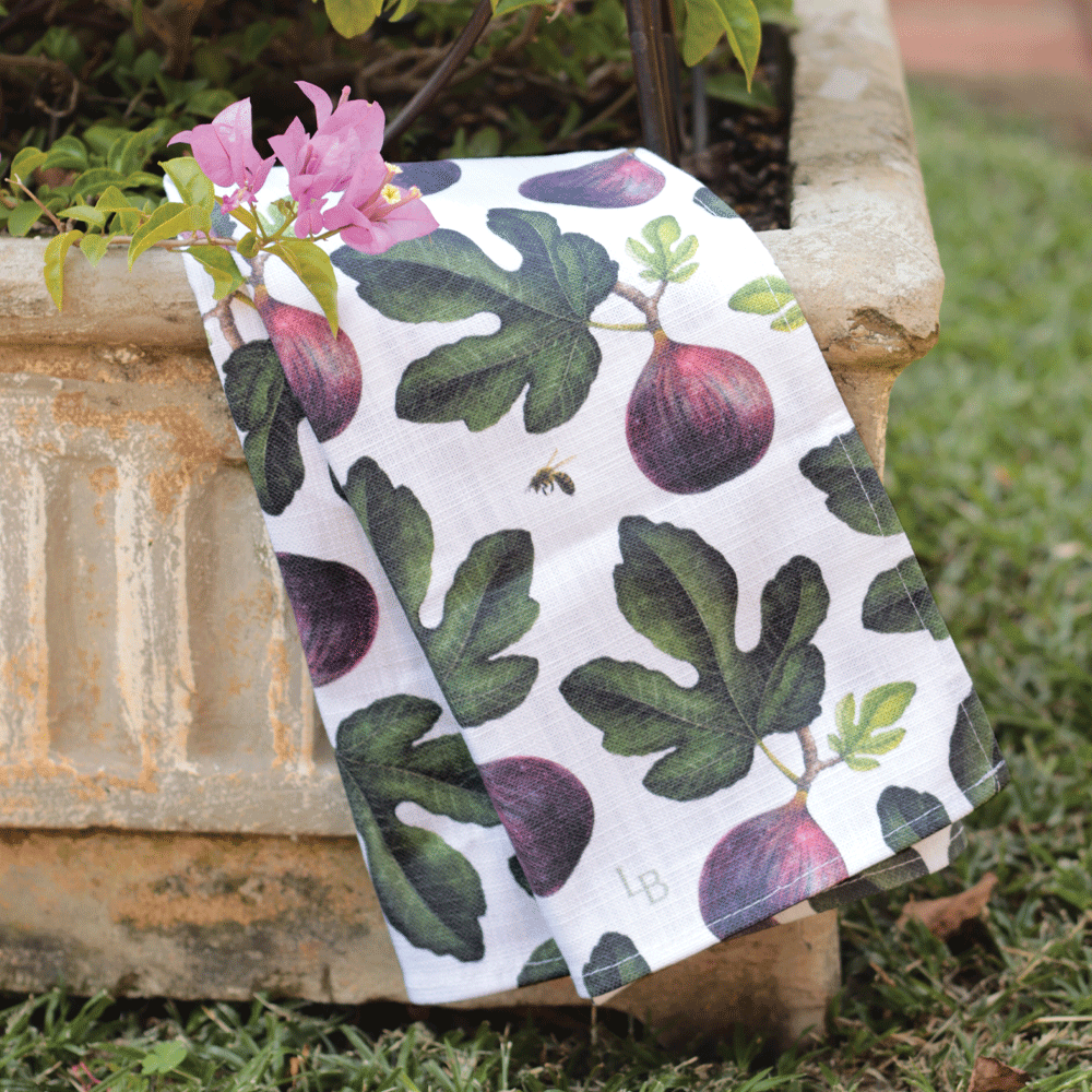 Figs 100% Cotton Tea Towel