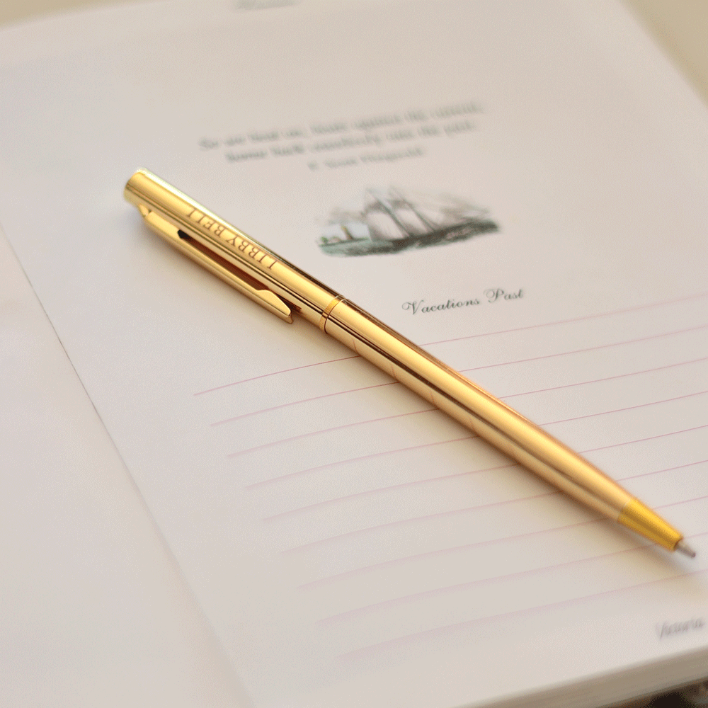 LB Gold Ballpoint Pen