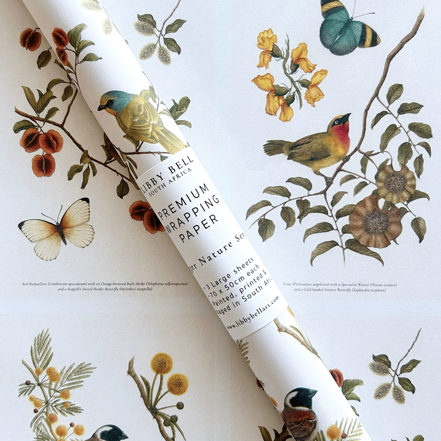 Wrapping Paper - Kruger Nature Studies