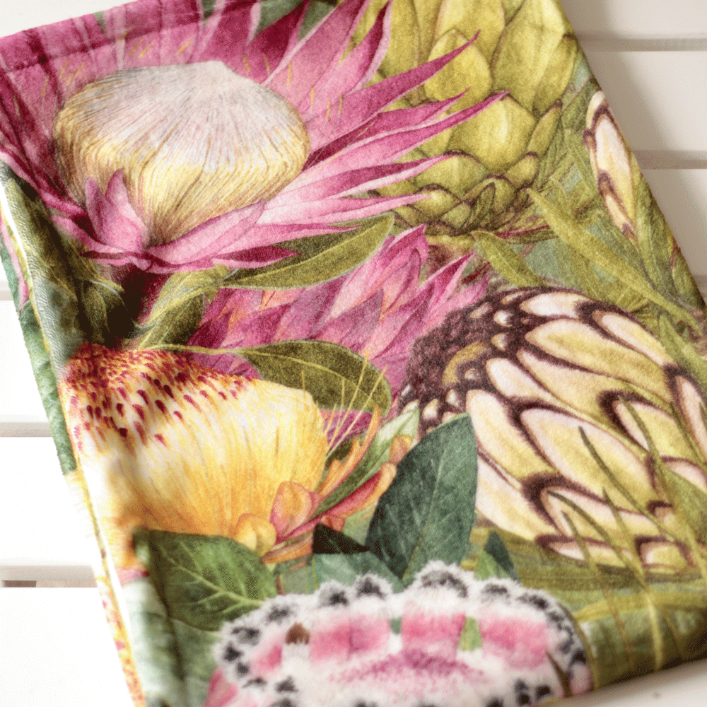 Proteas of RSA Luxe Blanket