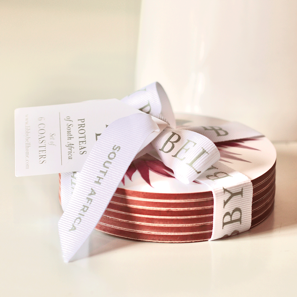 Proteas of RSA Coaster Set