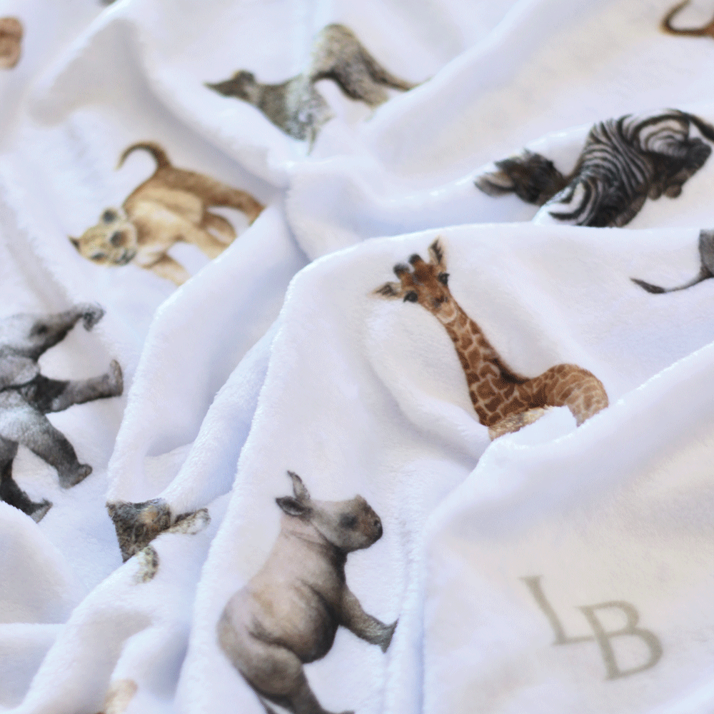 Safari Babies Luxe Blanket
