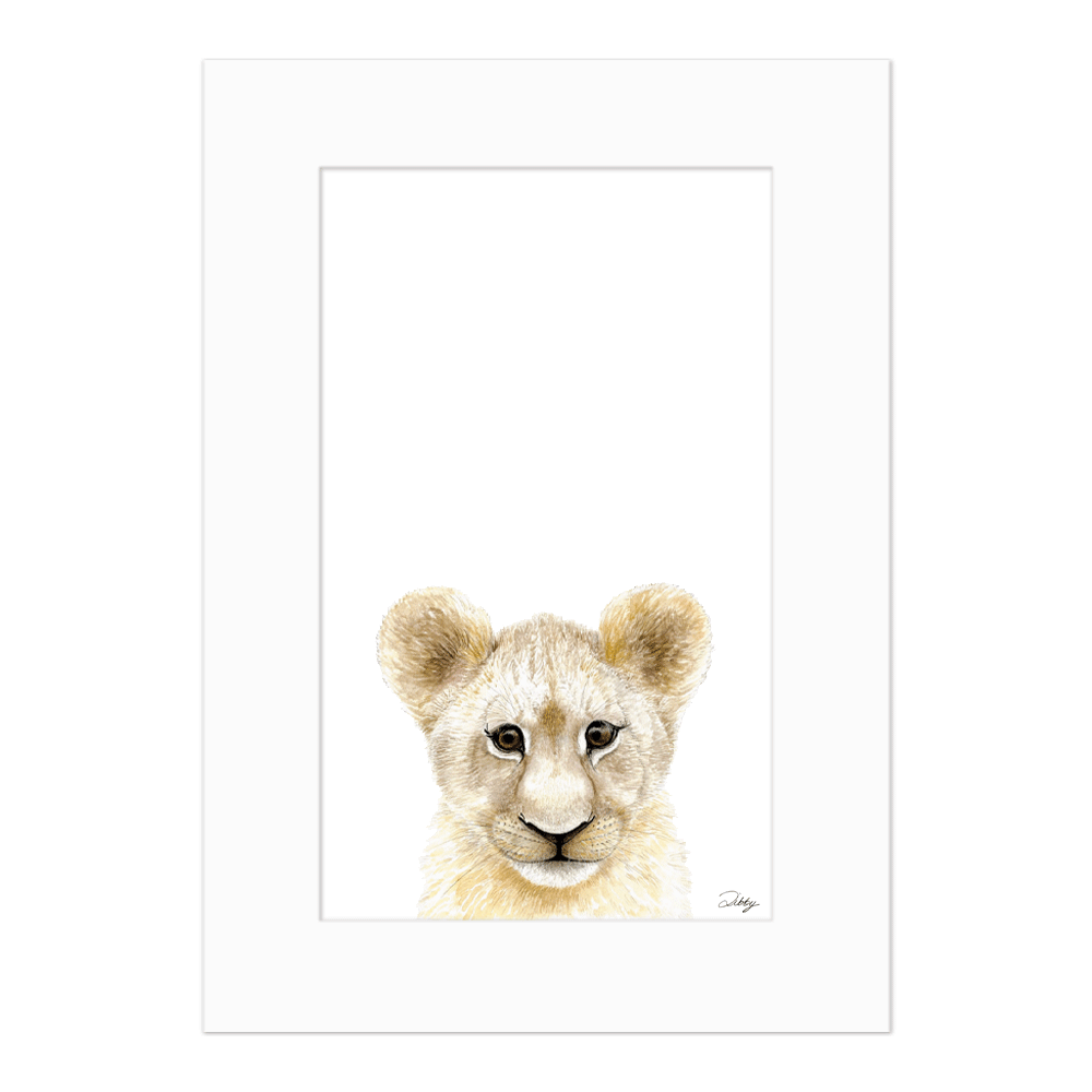 Baby Lion - Portrait