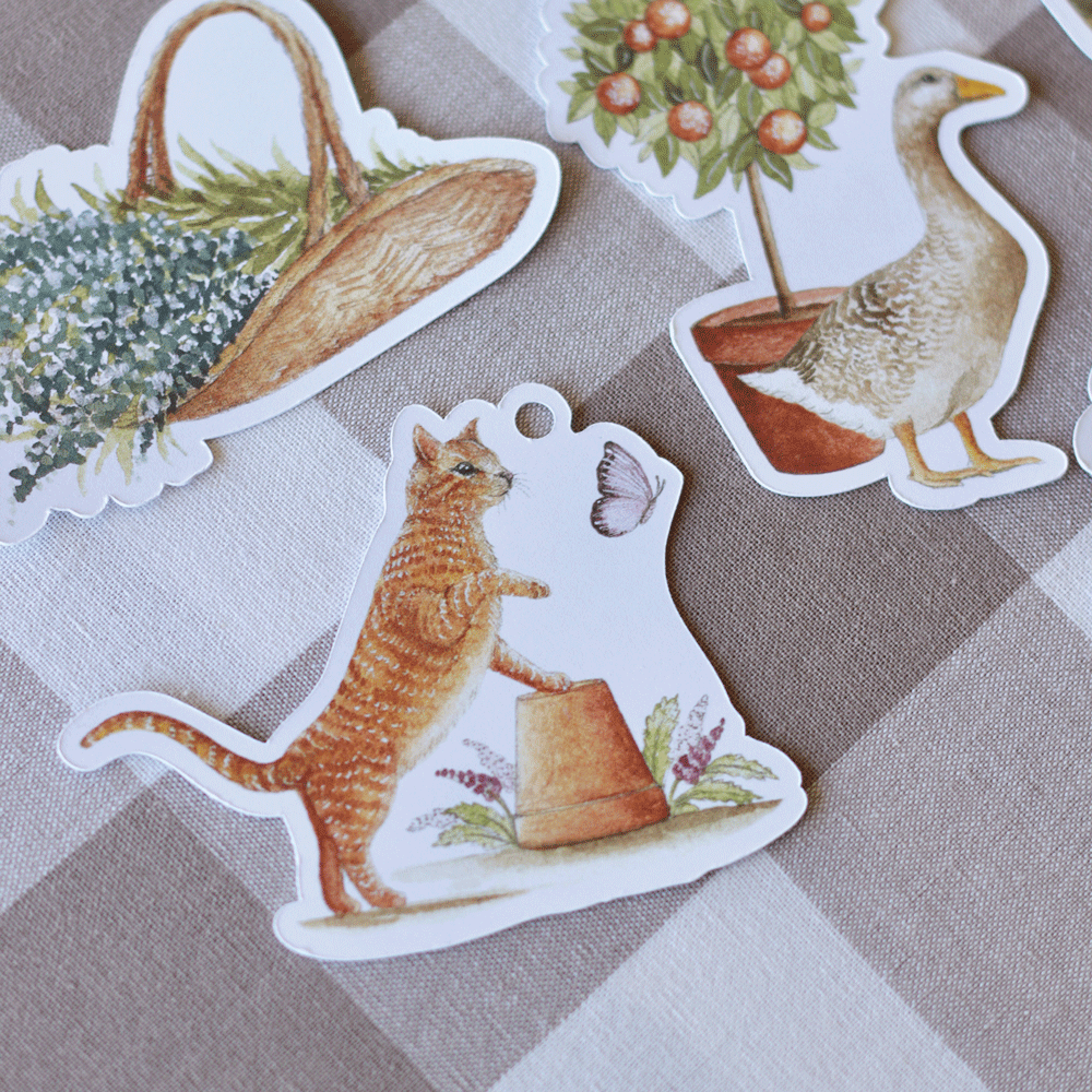 Veggie Patch Gift Tags (set of 8)