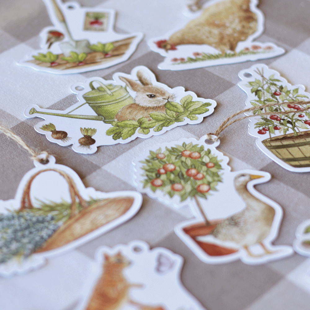 Veggie Patch Gift Tags (set of 8)