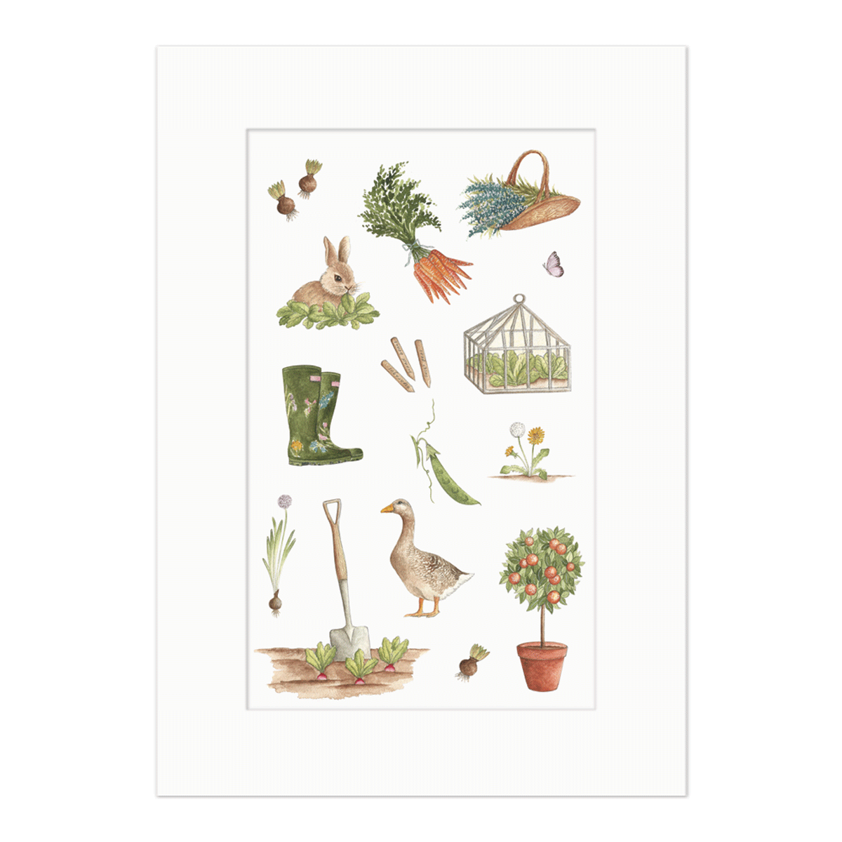 Veggie Patch i Print