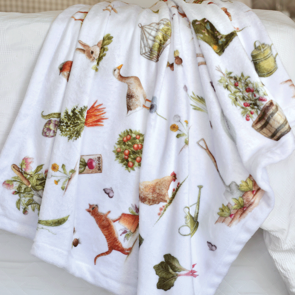 Veggie Patch Luxe Blanket