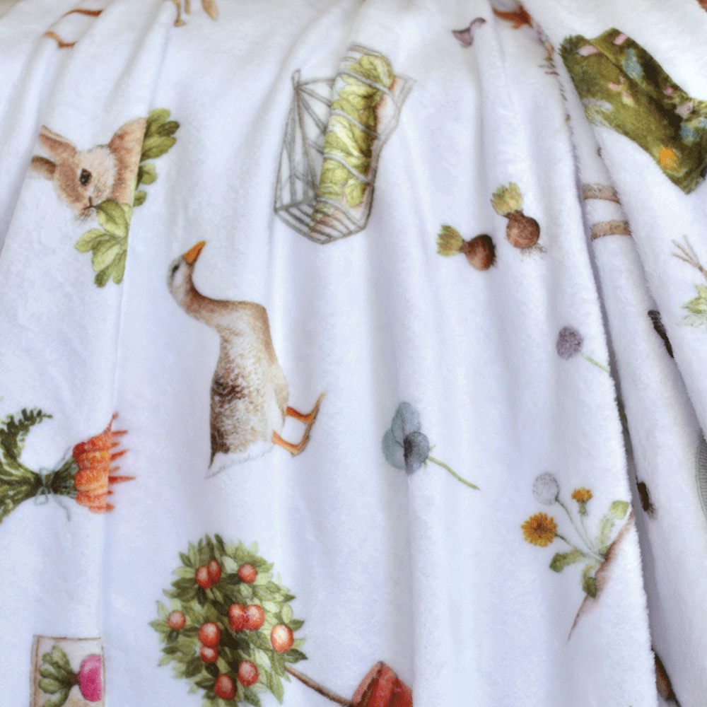 Veggie Patch Luxe Blanket