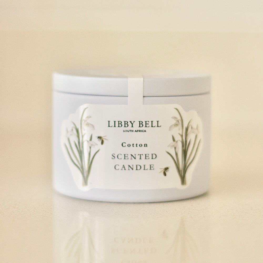 Soft Cotton Luxury Scented Candle