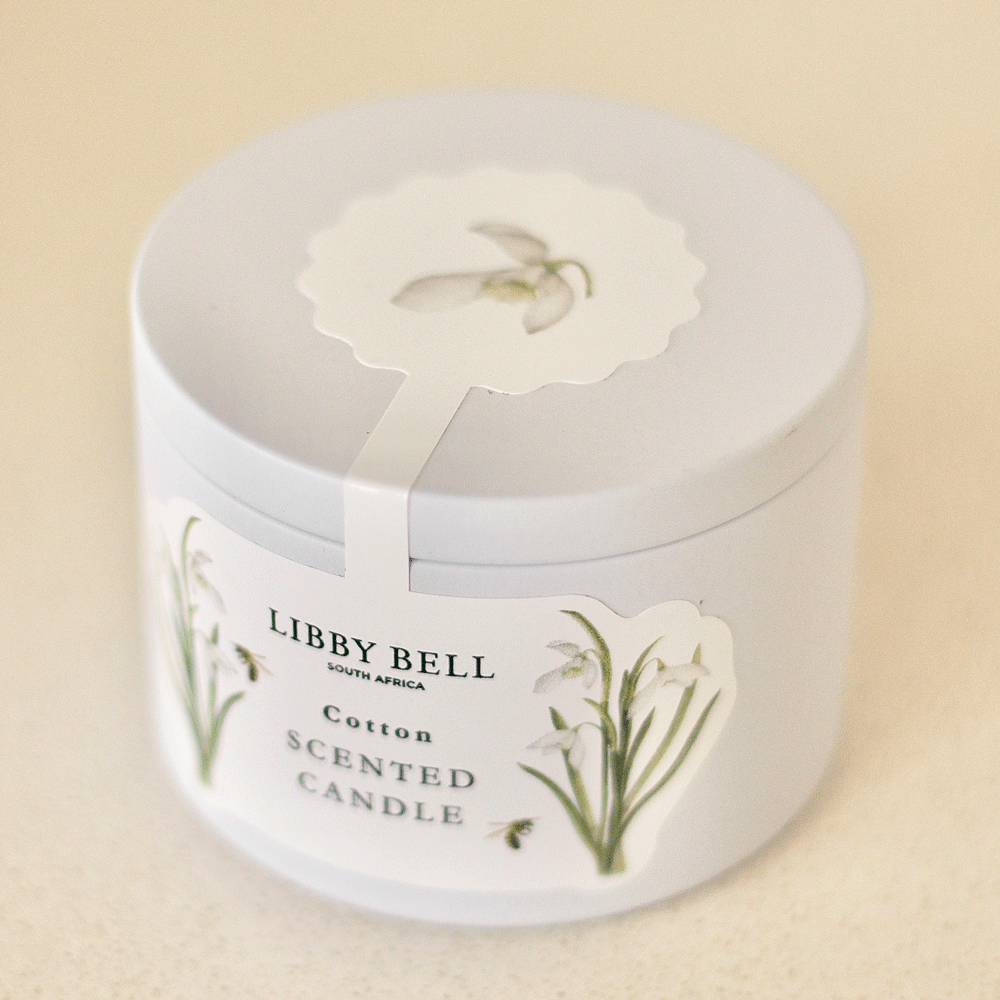 Soft Cotton Luxury Scented Candle