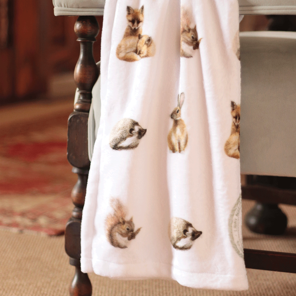 Woodland Luxe Blanket
