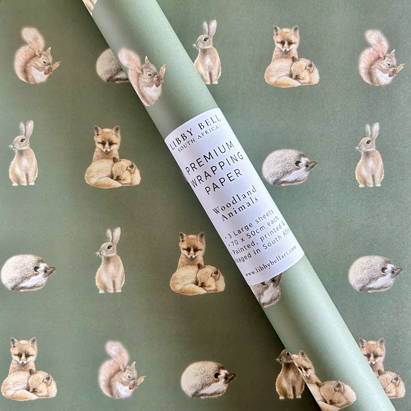 Wrapping Paper - Woodland