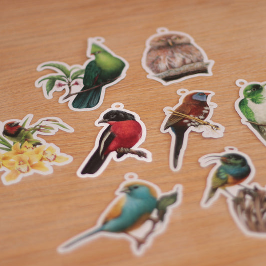 Birds of South Africa Gift Tags