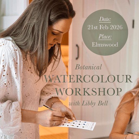 Botanical Watercolour Workshop - 21 Feb 2026