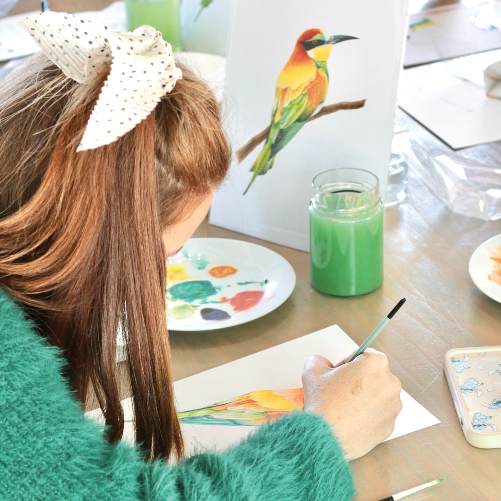 *Pre-Order* European Bee-Eater Watercolour Workshop Pack