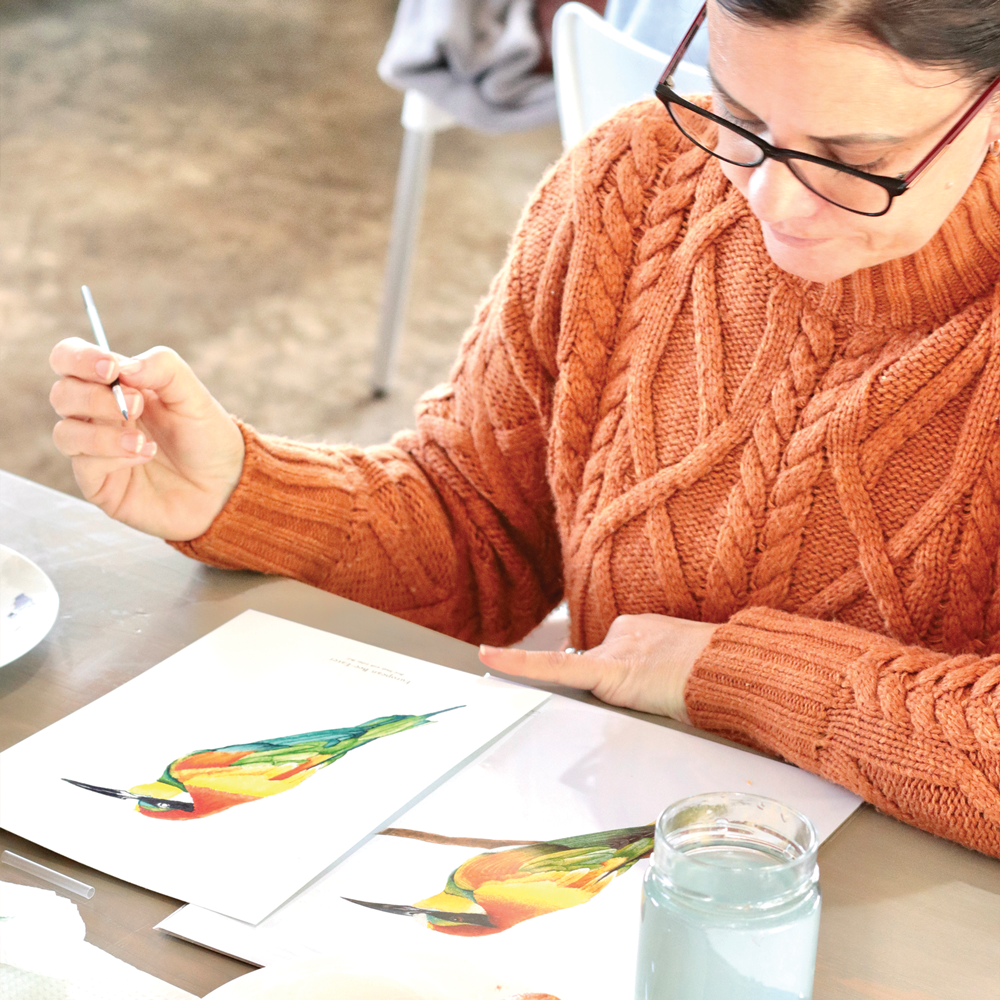 *Pre-Order* European Bee-Eater Watercolour Workshop Pack