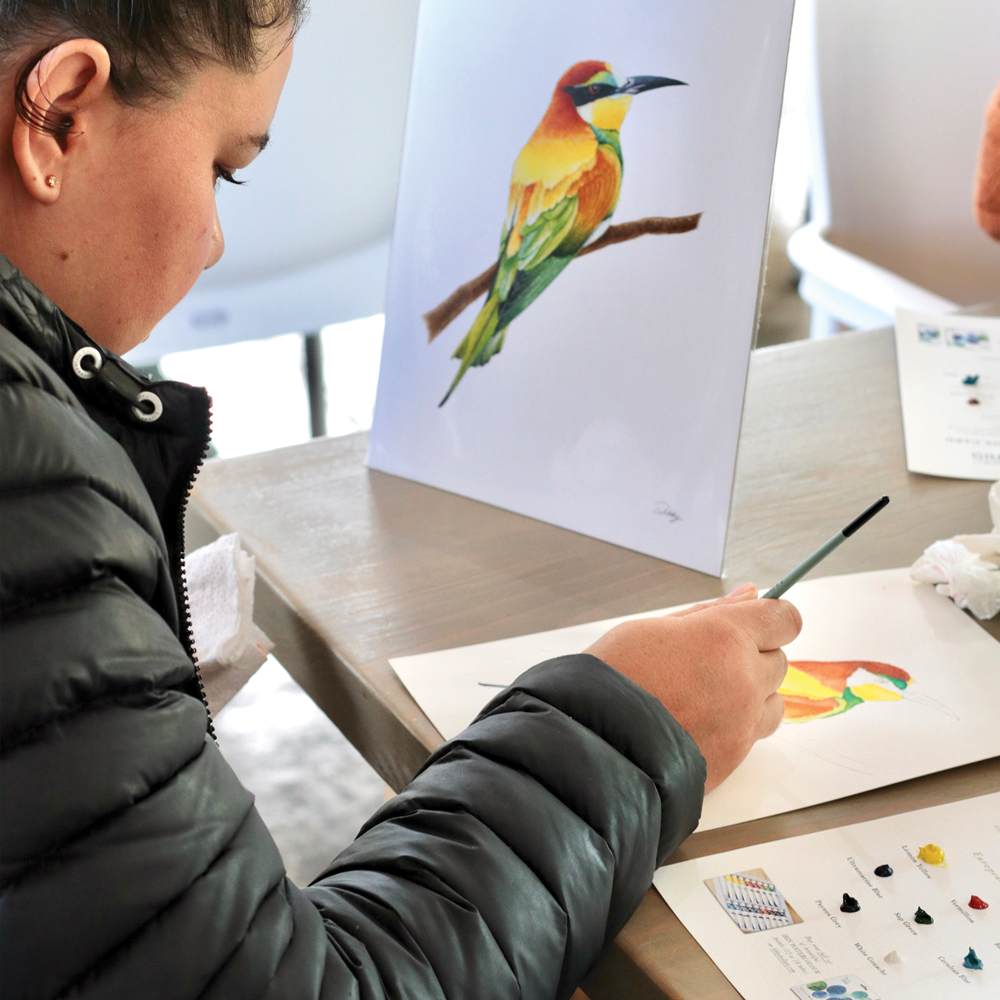 *Pre-Order* European Bee-Eater Watercolour Workshop Pack