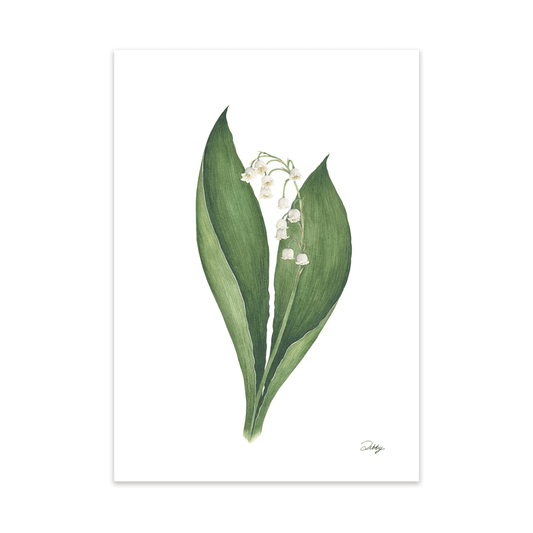 "Bridal Choice" Lily of the Valley Print