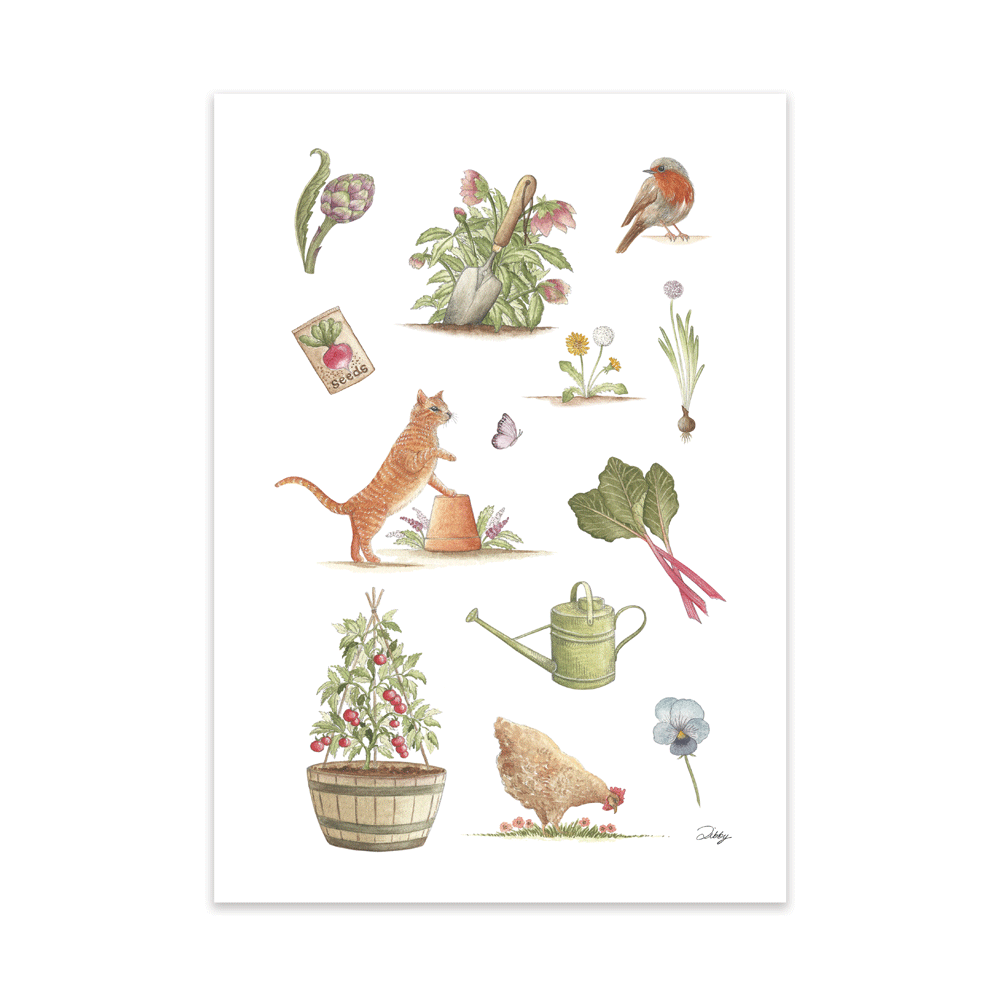 Veggie Patch 2 Print