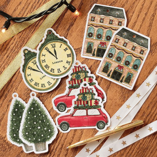 London Christmas Gift Tags (set of 8)