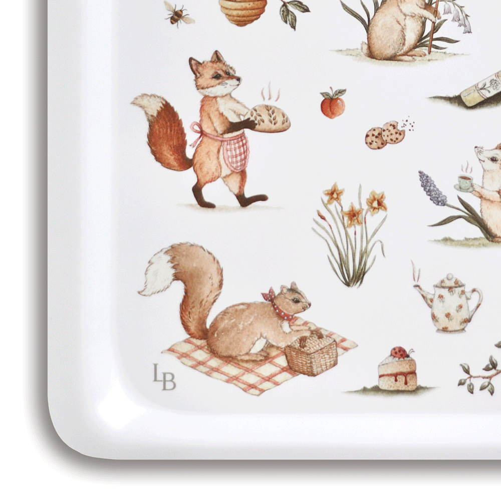 Woodland Picnic Tray - Large