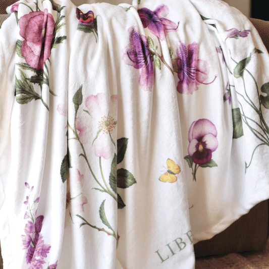 The Botanist Luxe Fleece Blanket
