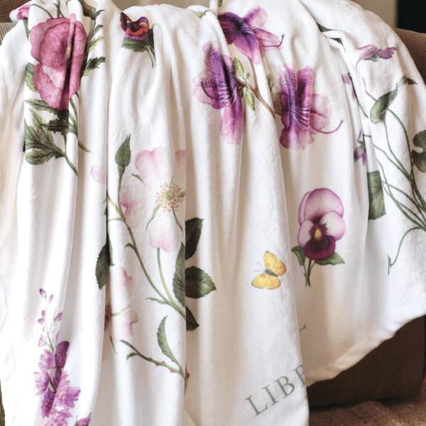 The Botanist Luxe Fleece Blanket