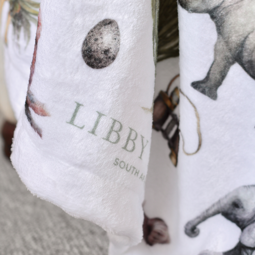 Sightings on Safari Luxe Baby Blanket