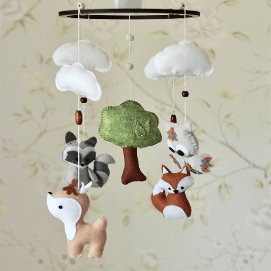 Woodland Felt Mobile