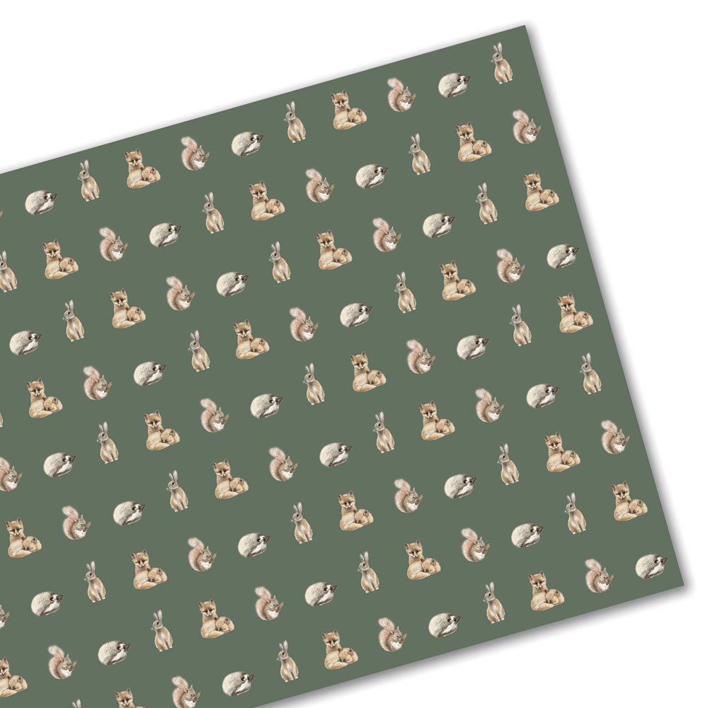 Wrapping Paper - Woodland