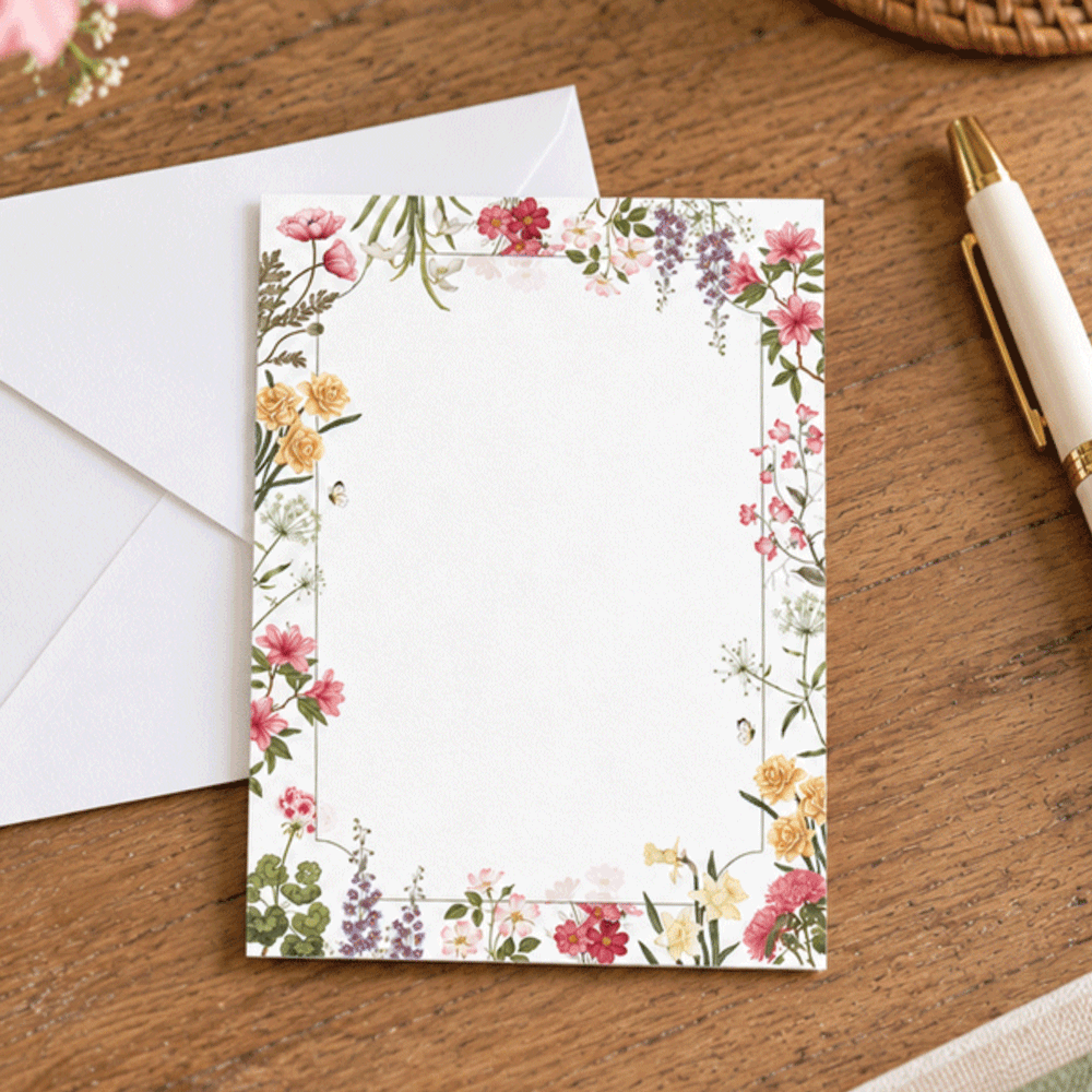 Botanical Notecard Set