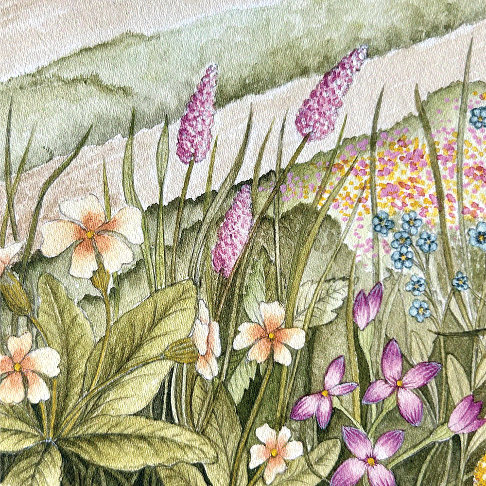 *EARLY-ACCESS* A Countryside Walk - Unframed Original Painting