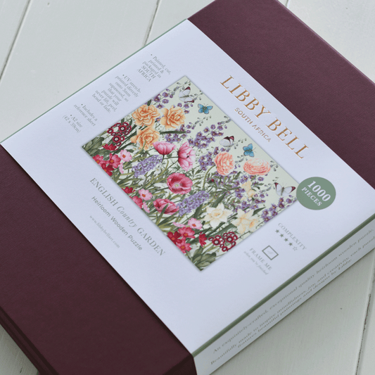 Heirloom Wooden Puzzle - English Country Garden