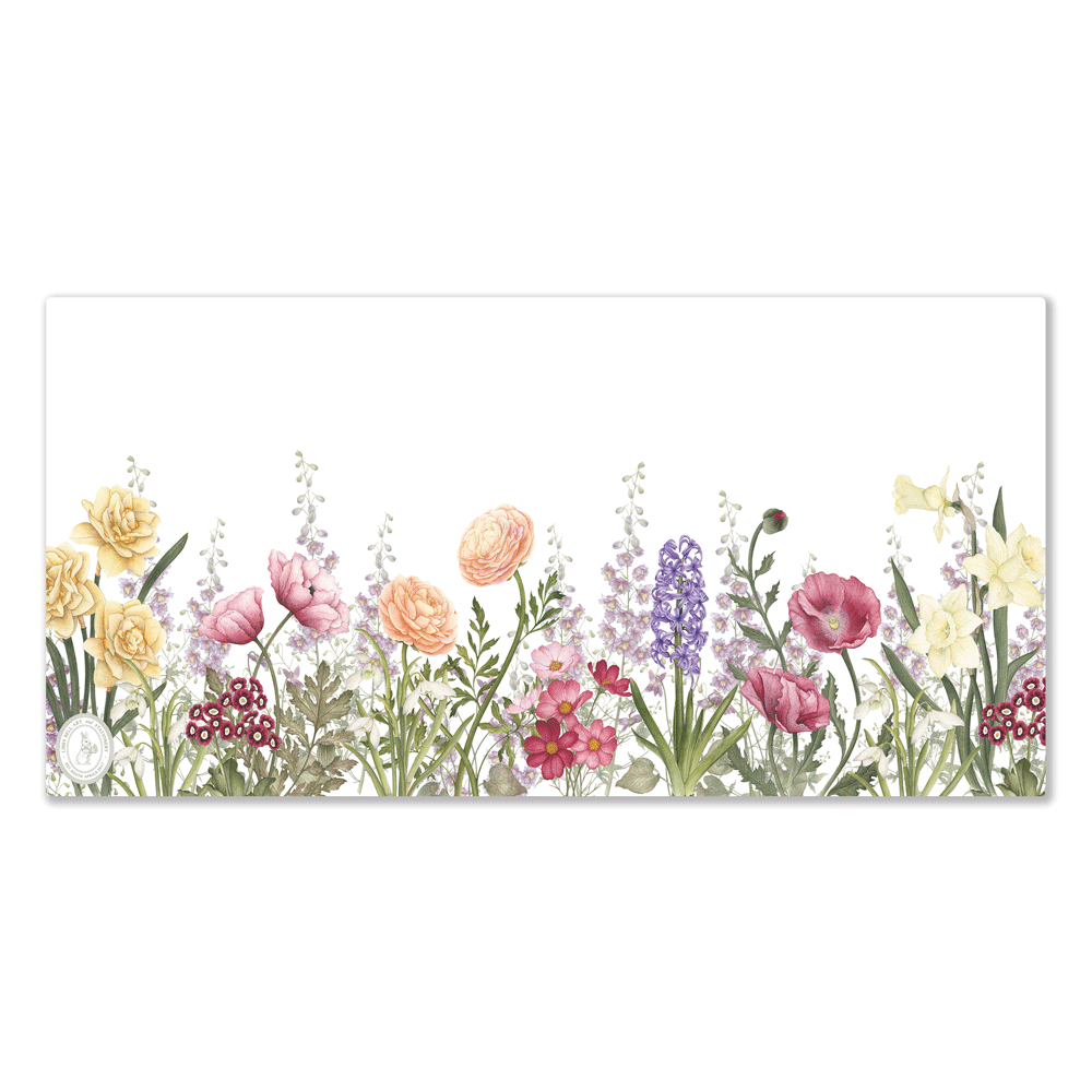 English Country Garden Luxe Blanket - Large